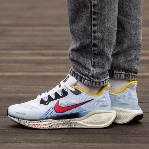 Nike Air Zoom Pegasus 41 White Blue 2053-1031467 фото