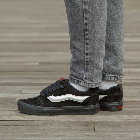 Vans KNU Skool Black White 2373-1256281 фото