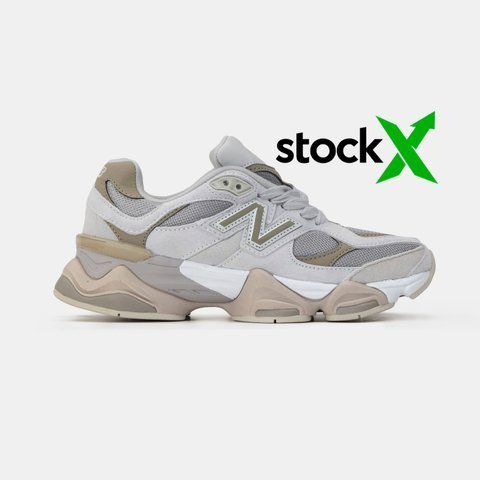 New Balance 9060 Grey Khaki Beige #art1445-1088707 фото