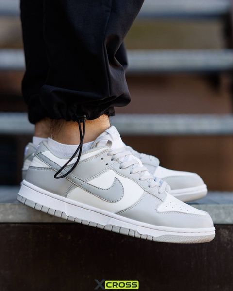 Nike SB Dunk Low White Grey ND NK212-1024691 фото