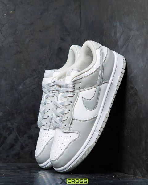 Nike SB Dunk Low White Grey ND NK212-1024691 фото