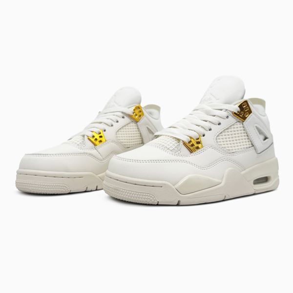 Nike Air Jordan 4 Retro Metallic Gold nik-0800-1524173 фото