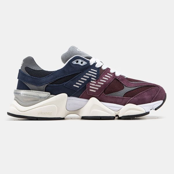 0855 New Balance 9060 Bordo/Blue 0855-327145 фото