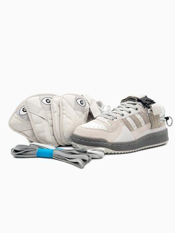 Adidas Forum Low x Bad Bunny Light Grey adi-0294-350909 фото