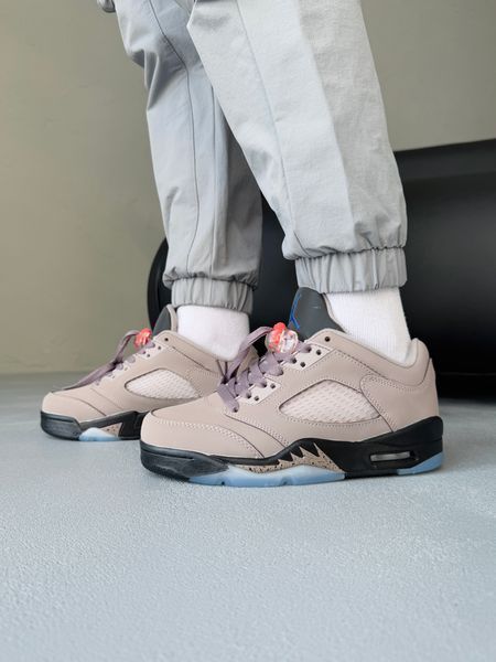 Nike Air Jordan 5 Low PSG Beige nik-0601-1050184 фото