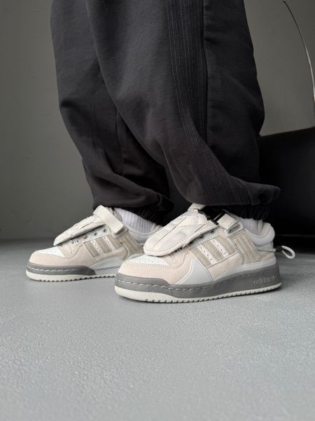 Adidas Forum Low x Bad Bunny Light Grey adi-0294-350913 фото