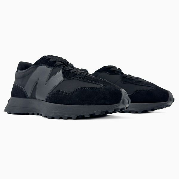 New Balance 327 Black Leather nbl-0304-862796 фото