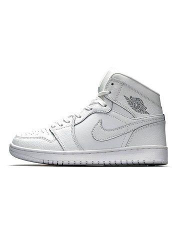 Nike Air Jordan 1 High All White В1361-849482 фото