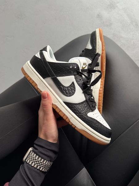 Nike Dunk Low Lx White/Black nik-0708-1393793 фото