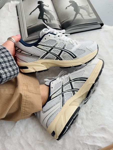 Asics Gel-1130 White/Black/Beige asc-0020-514124 фото
