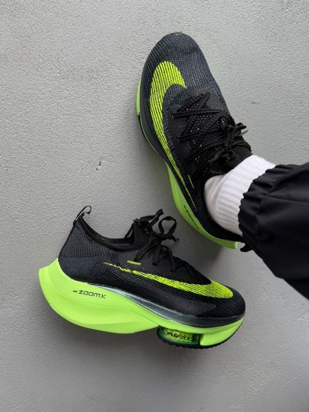 Nike Air Zoom Alphafly Next% 2 Black/Green nik-0593-1050040 фото