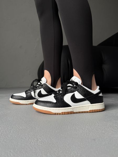 Nike Dunk Low Lx White/Black nik-0708-1393793 фото
