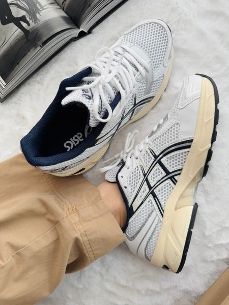 Asics Gel-1130 White/Black/Beige asc-0020-514124 фото
