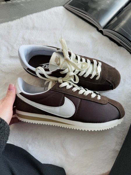 Nike Cortez Brown/White nik-0596-1050124 фото