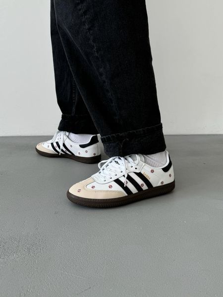 Adidas Samba OG Black/White Painted adi-0450-856806 фото