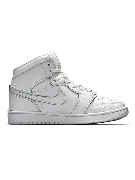 Nike Air Jordan 1 High All White В1361-849482 фото