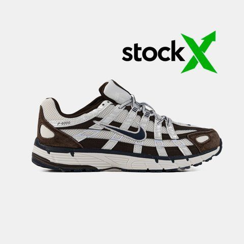Nike P-6000 White Brown #art1729-1497703 фото