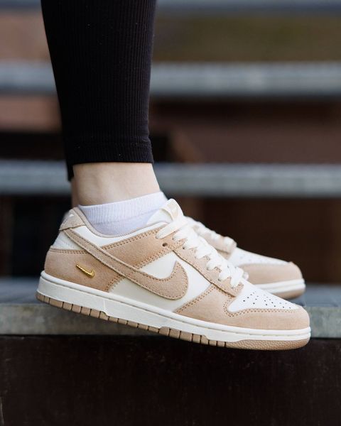 Nike SB Dunk Low Sail Metallic Gold ND NK369-1626144 фото