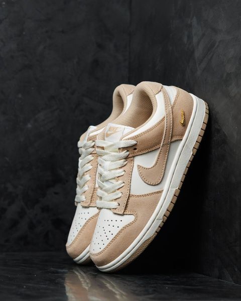 Nike SB Dunk Low Sail Metallic Gold ND NK369-1626144 фото
