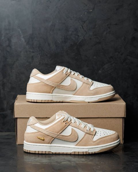 Nike SB Dunk Low Sail Metallic Gold ND NK369-1626144 фото