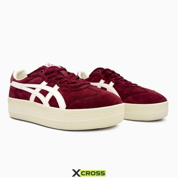Asics Onitsuka Tiger Tokuten Platform Burgundy asc-0247-1438971 фото