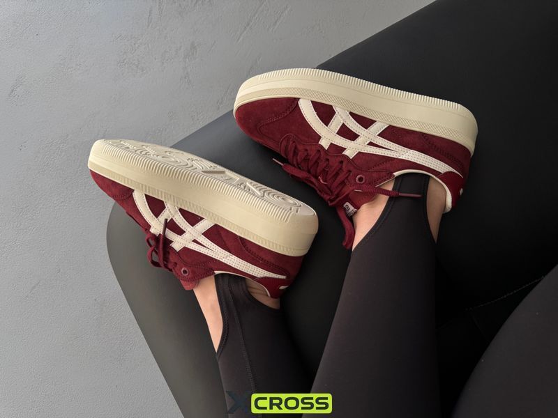 Asics Onitsuka Tiger Tokuten Platform Burgundy asc-0247-1438971 фото