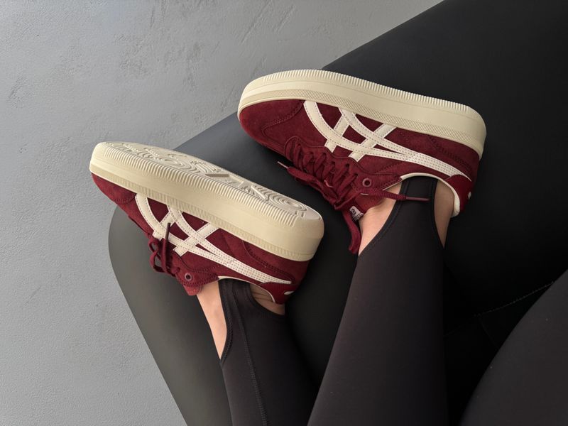 Asics Onitsuka Tiger Tokuten Platform Burgundy asc-0247-1438971 фото