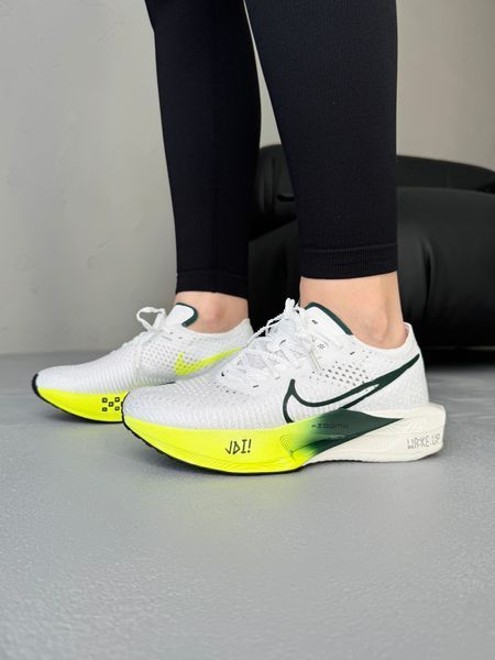 Nike Air ZoomX VaporFly 3 White/Green nik-0616-1070731 фото