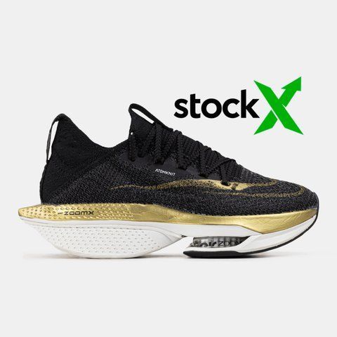 Nike Air Zoom Alphafly Next% 2 Black Gold White #art1681-1368445 фото
