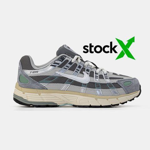 Nike P-6000 Grey Green #art1498-1187478 фото