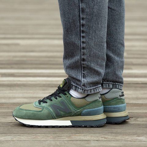 New Balance 574 Legacy x Stone Island "Dark Green" 1852-919935 фото