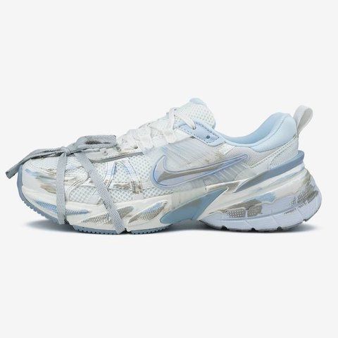 Nike V2K Run Custom White Blue 0368-1565684 фото