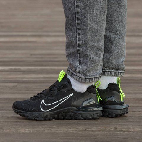 Nike React Vision Black Green 2543-1417153 фото
