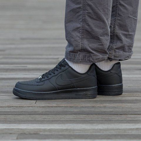 Nike Air Force All black 1588-923455 фото