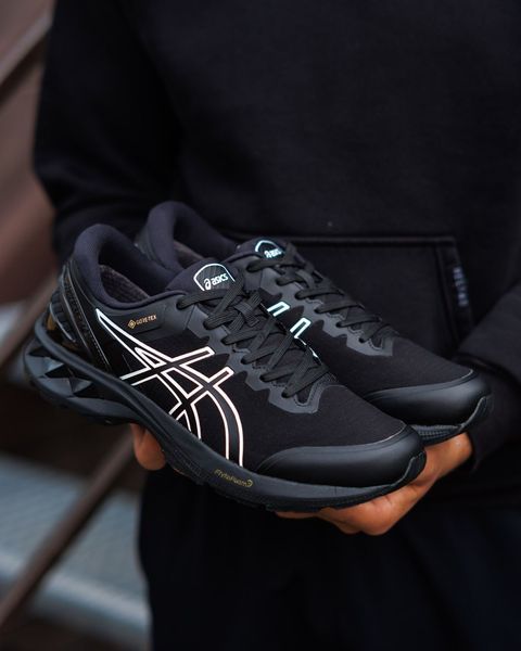 Asics Gel Kayano 27 Gore-Tex Black White ND AS033-1304076 фото