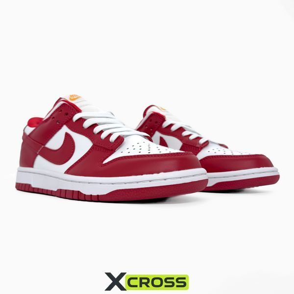 Nike Dunk Red/White nik-0552-988342 фото