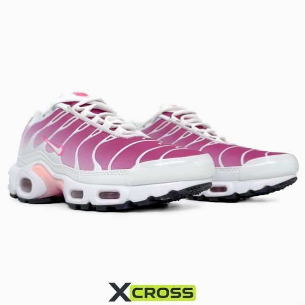 Nike Air Max TN Plus White/Pink nik-0541-985464 фото