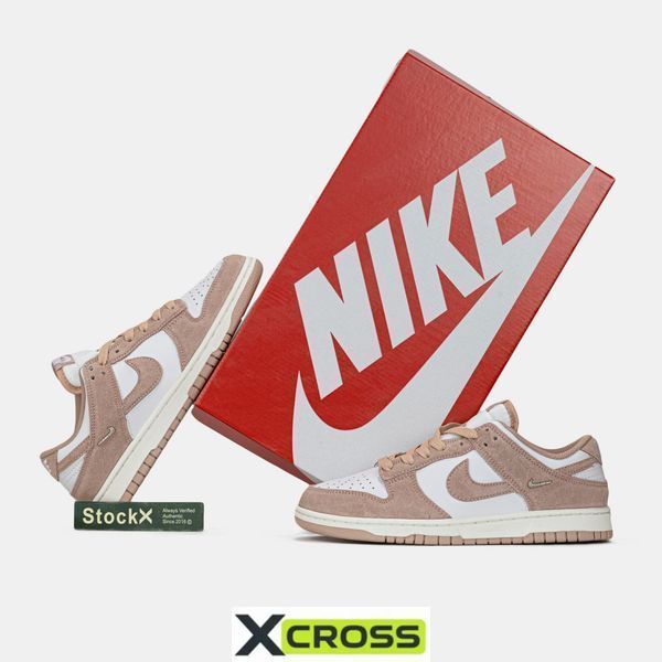 Nike Dunk Low Suede Rose #art1841-1613780 фото