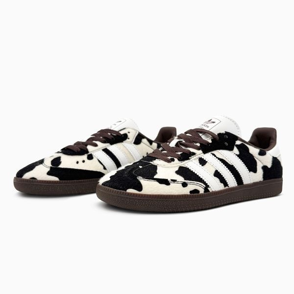 Adidas Samba OG Cow Print Dark Brown/White adi-0570-1483206 фото