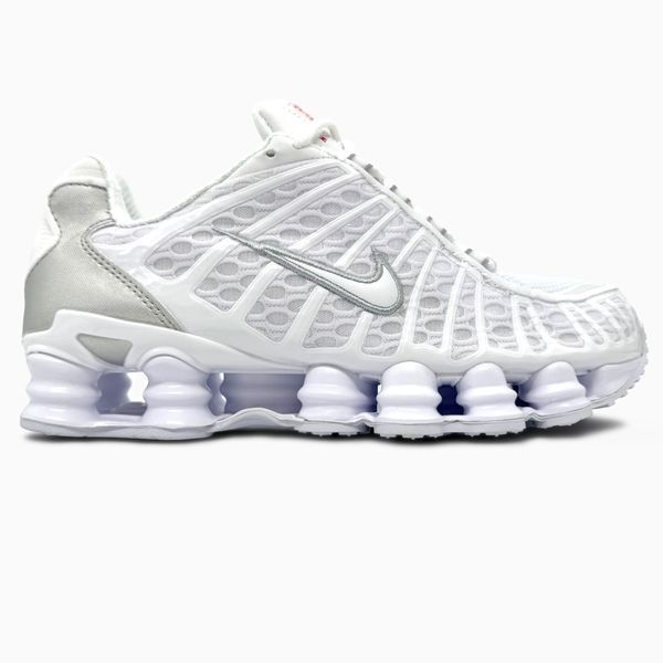Nike Shox TL White/Silver nik-0634-1101213 фото