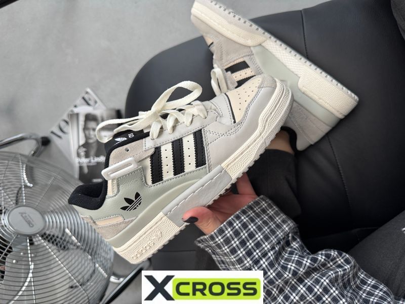 Adidas Forum Low White/Grey adi-0490-1013292 фото