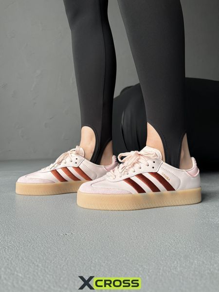 Adidas Samba Platform Pink/Bordo adi-0543-1374008 фото