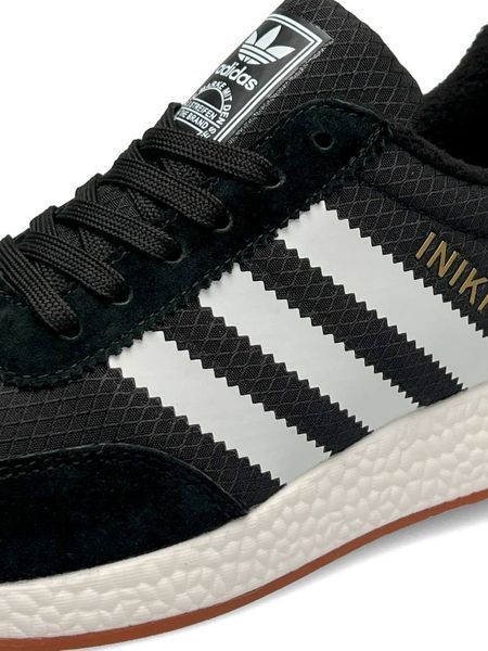 Adidas Originals Iniki Fleece Termo Black White Stripes Gum B1682-837055 фото