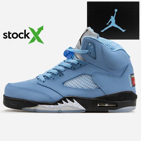 1989 Nike Air Jordan 5 University Blue📦 1989-1002618 фото
