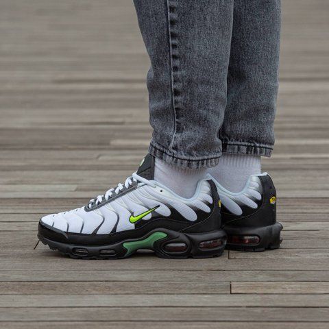 Nike Air Max Tn White Black Green 2164-1093808 фото