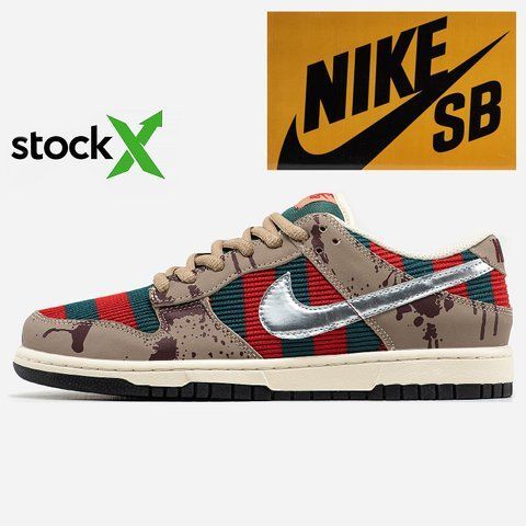 1429 Nike SB Dunk Low Freddy Krueger 📦 1429-714958 фото