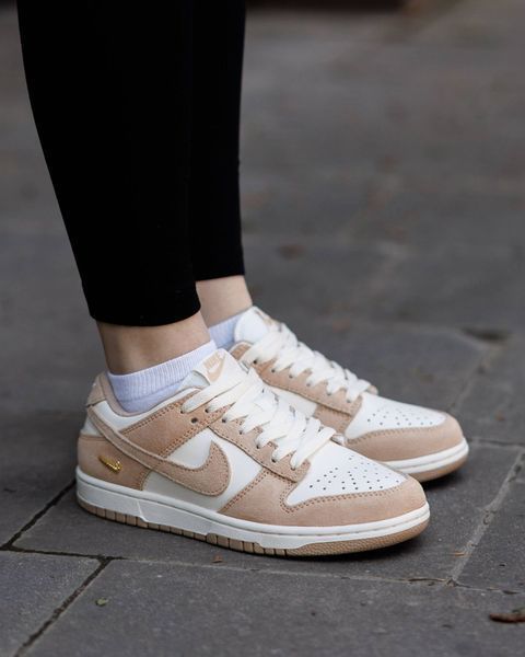 Nike SB Dunk Low Sail Metallic Gold ND NK369-1626145 фото