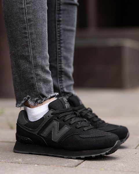 New Balance 574 Total Black ND NB090-857294 фото