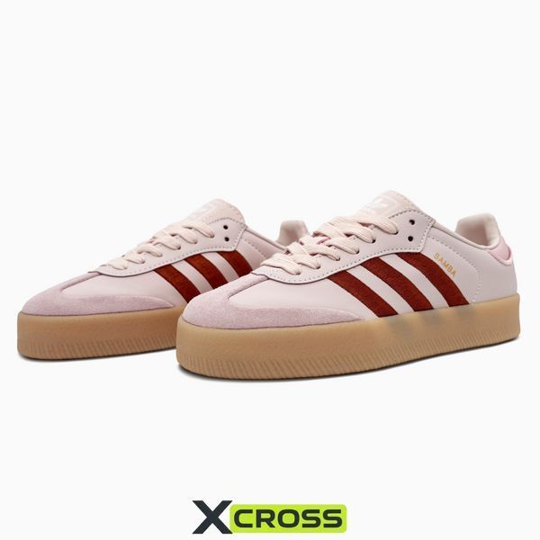 Adidas Samba Platform Pink/Bordo adi-0543-1374008 фото