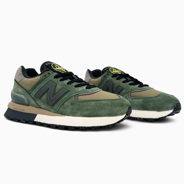 New Balance 574 Legacy x Stone Island Dark Green nbl-0462-1428950 фото